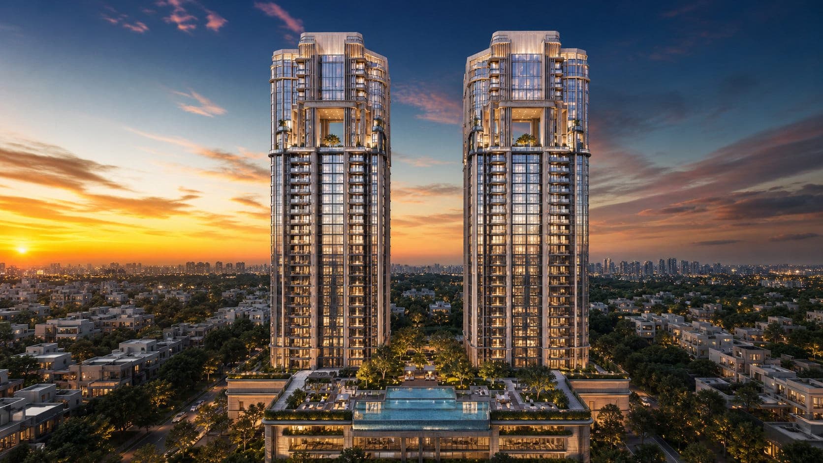 Experion Elements, Sector 45, Noida, artistic impression