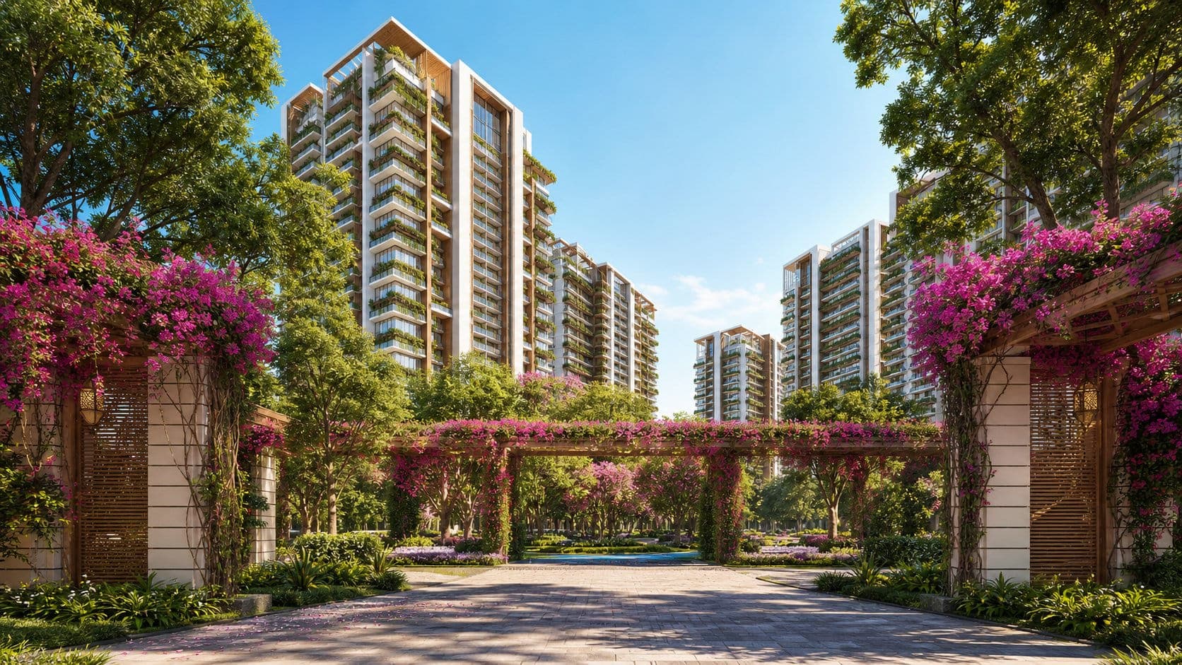 Prestige Bougainvillea Gardens, Sector 150, Noida, artistic impression